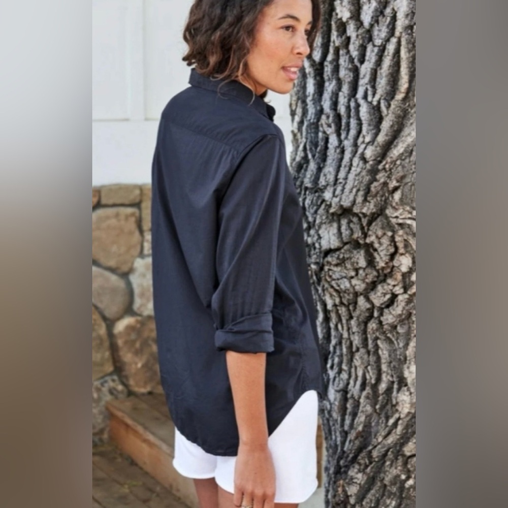 Frank & Eileen “Eileen” Navy Button Down Shirt - … - image 1